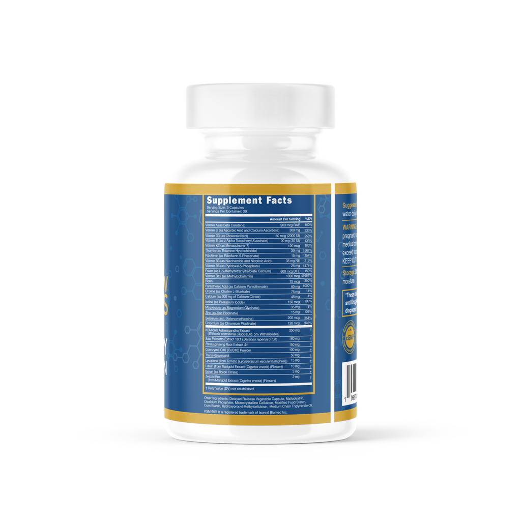 NeuroGlow Naturals Men’s Daily Multivitamin