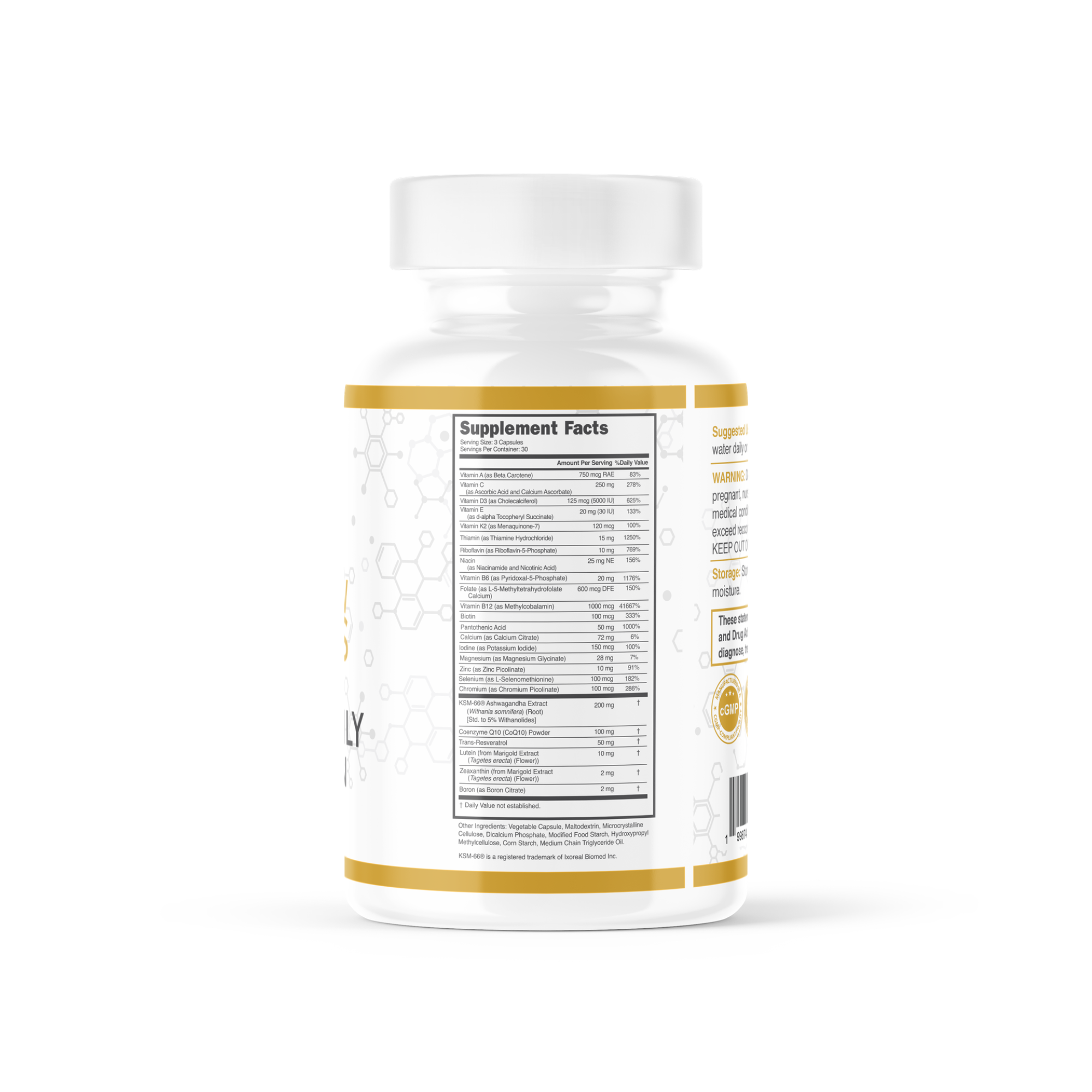 NeuroGlow Naturals Women’s Daily Multivitamin